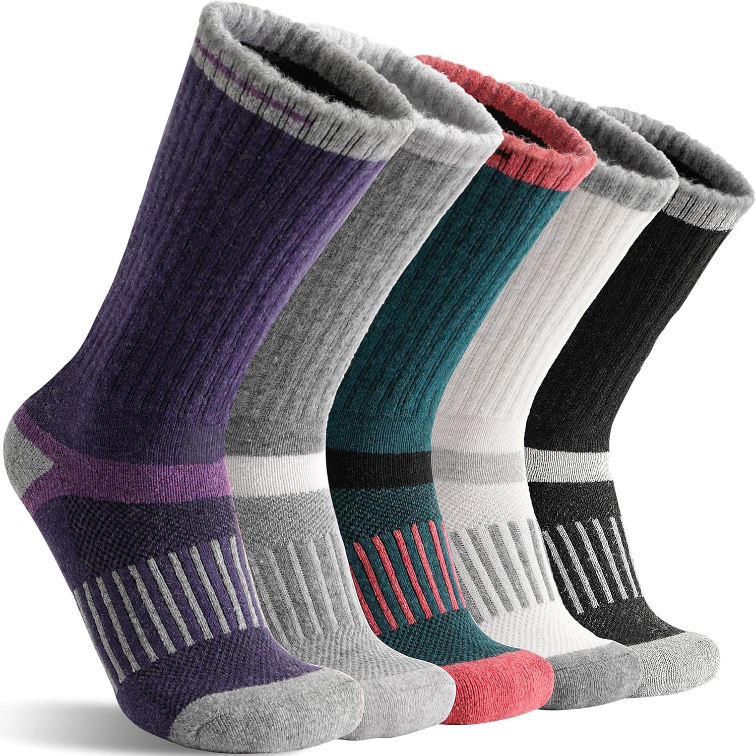 Thumbnail 6 de Merino Wool Hiking Socks 5 Pairs