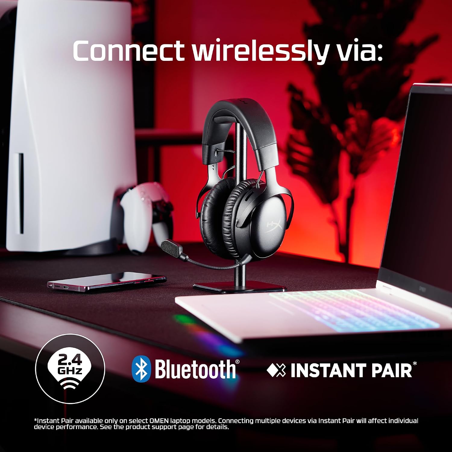 Detalle de HyperX Cloud III S Wireless Headset 120h