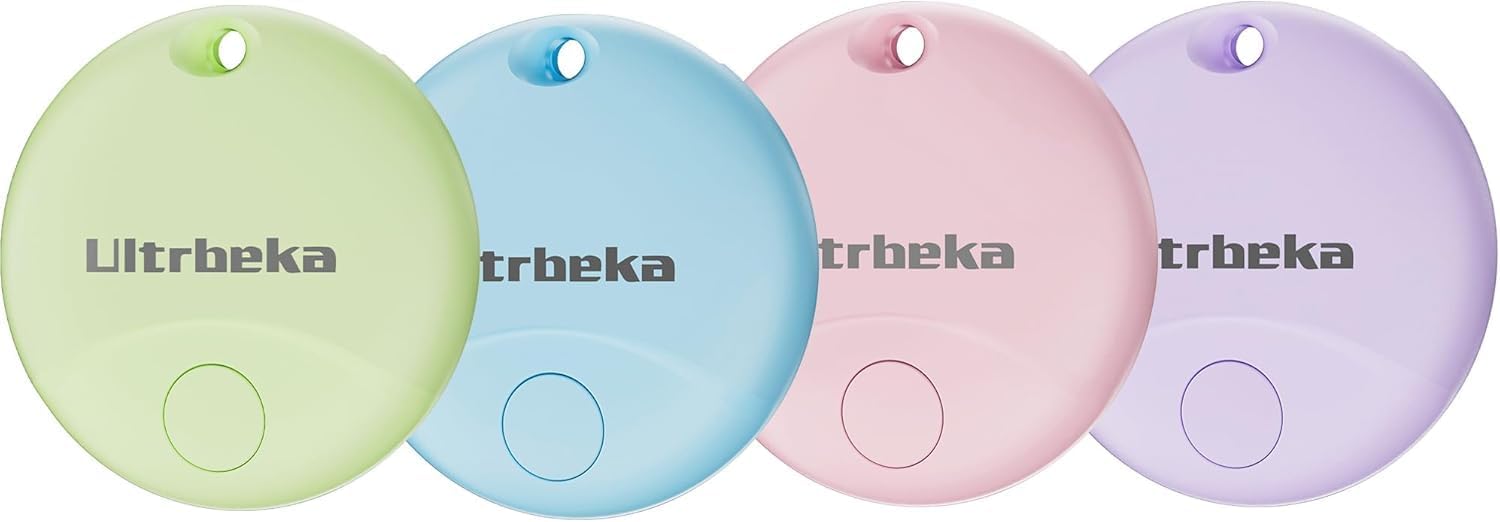 Detalle de Ultrbeka Air Tag 4-Pack Bluetooth Tracker for Keys