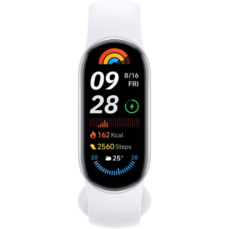 Detalle 2 de Xiaomi Smart Band 9 AMOLED (plata): pulsera de actividad con pantalla AMOLED