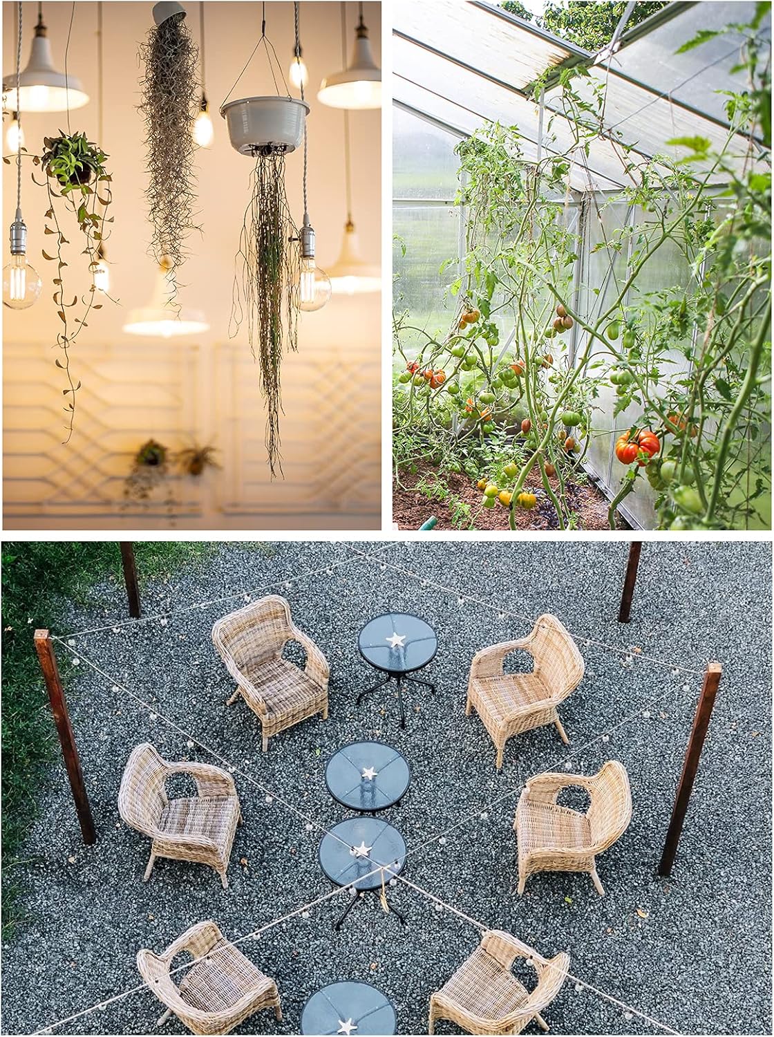 Thumbnail 5 de Abimars 304 Stainless Steel Garden Wire Rope Kit for Climbing Plants, 30m 1.5mm (7x7) with Thimbles & Crimps