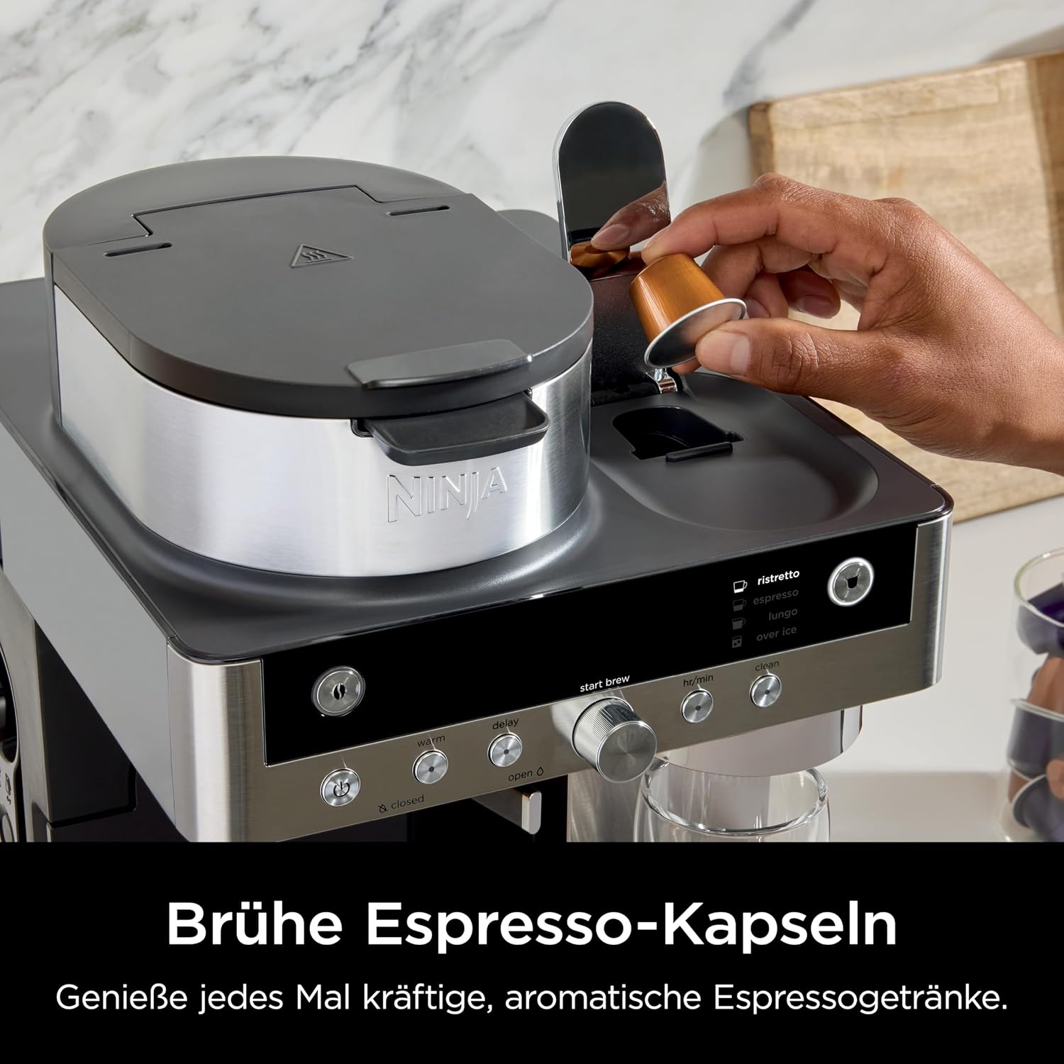 Detalle de Ninja Prestige 2-in-1 Kapselmaschine CFN802EU