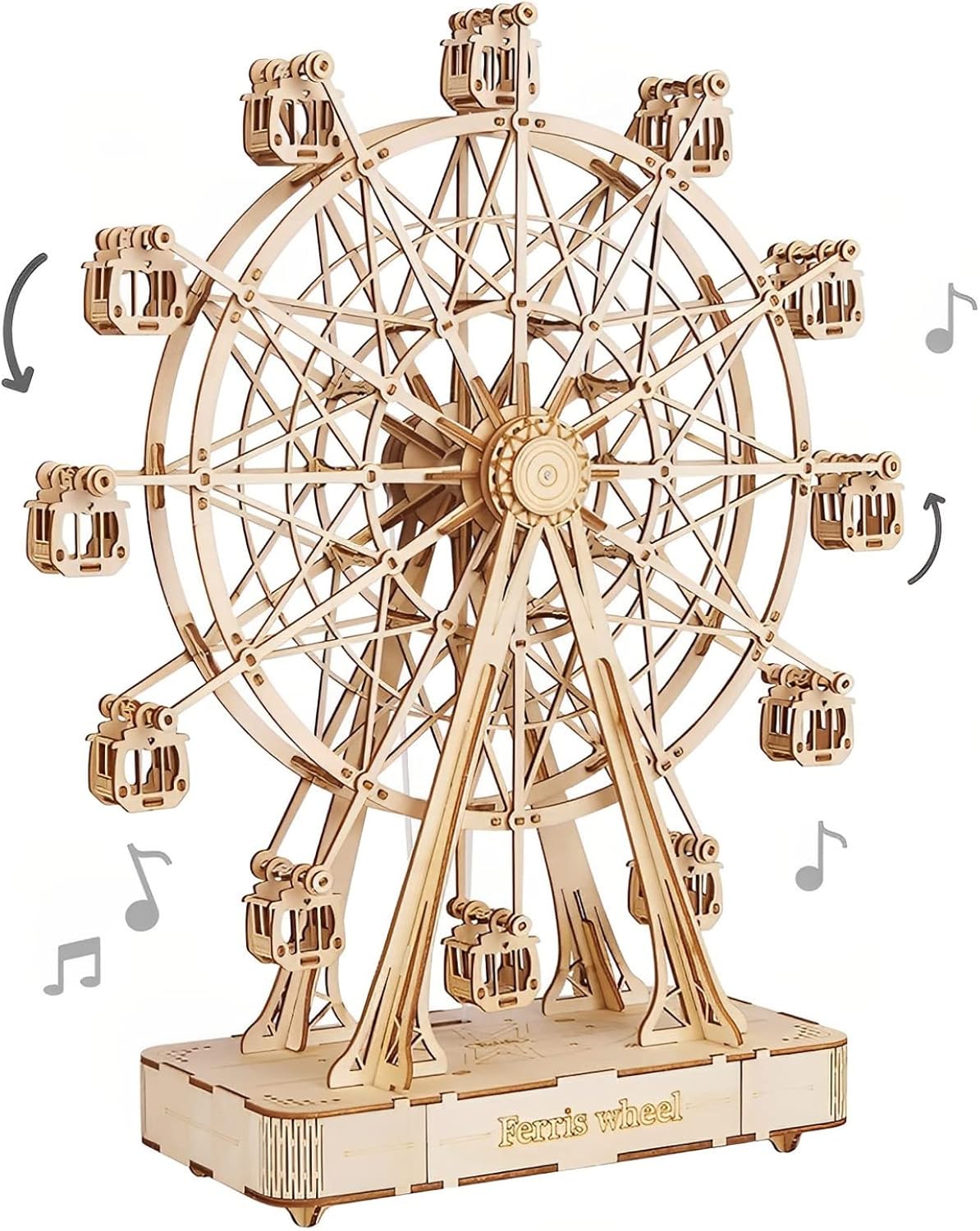 Thumbnail 6 de Rolife Ferris Wheel 3D Puzzle Holzspieldose