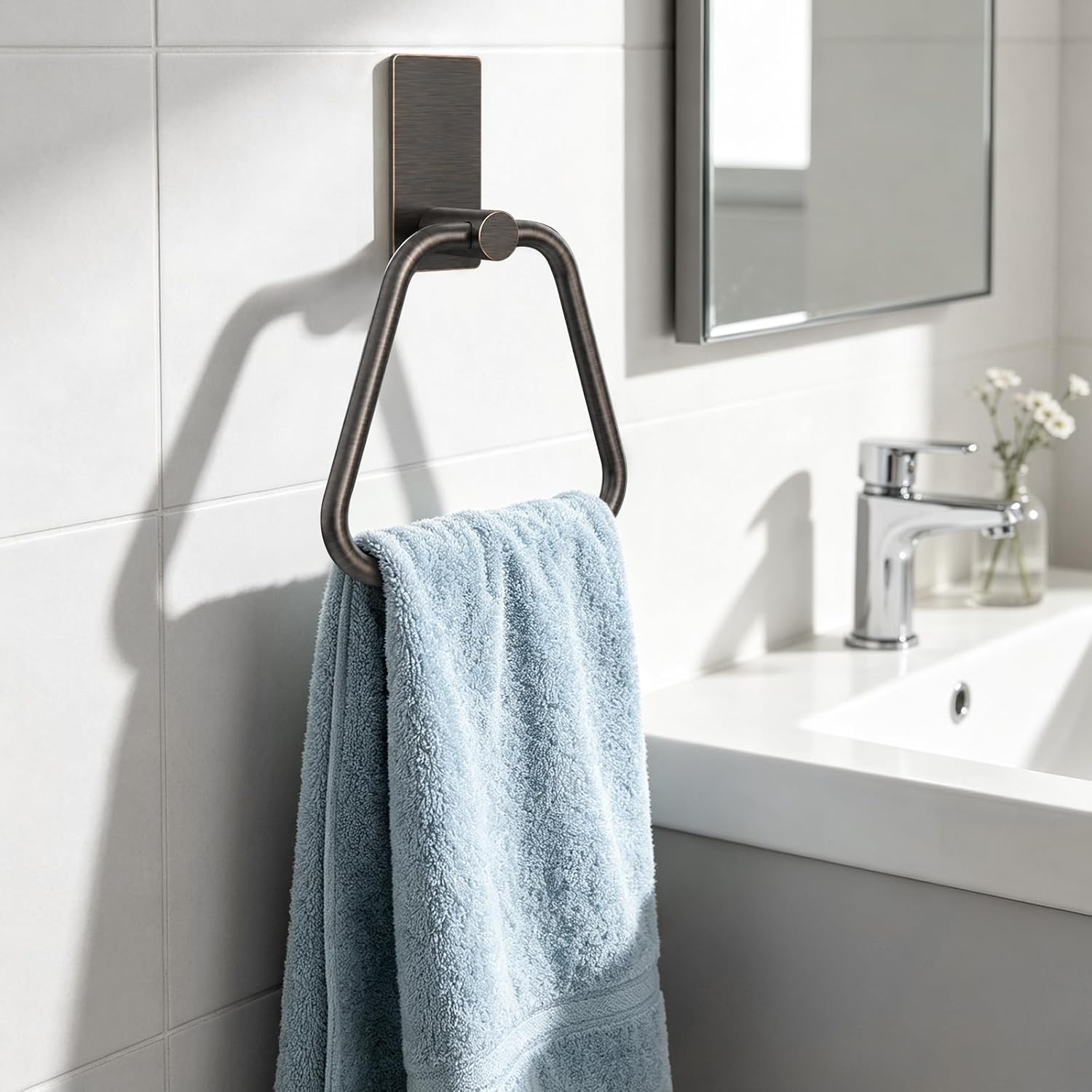 Thumbnail 6 de SetSail Adhesive Towel Holder Stainless Steel