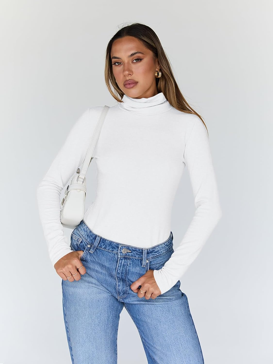 Thumbnail 1 de Trendy Queen Turtleneck Long Sleeve Top 2026