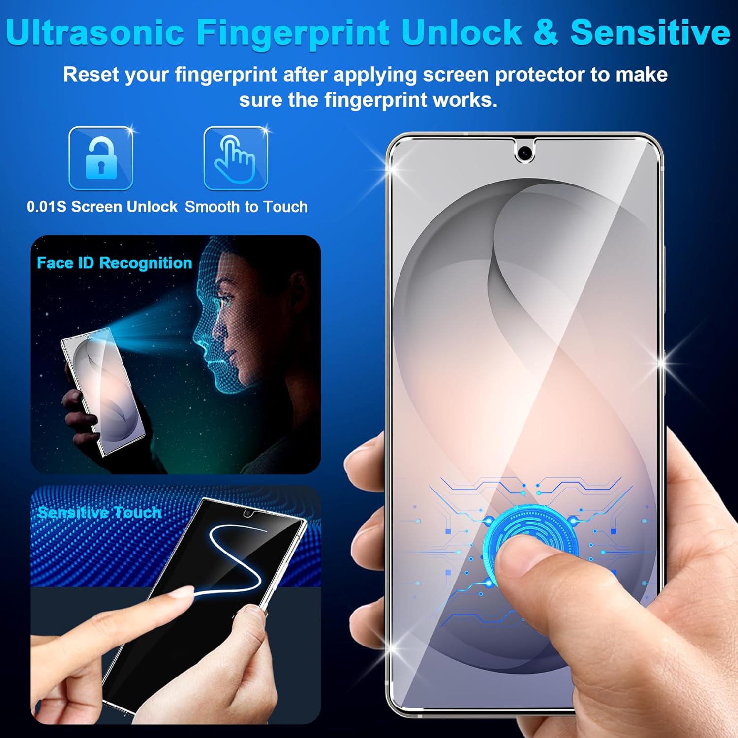 Thumbnail 6 de Samsung Galaxy S26 Ultra Screen Protector 3 Pack