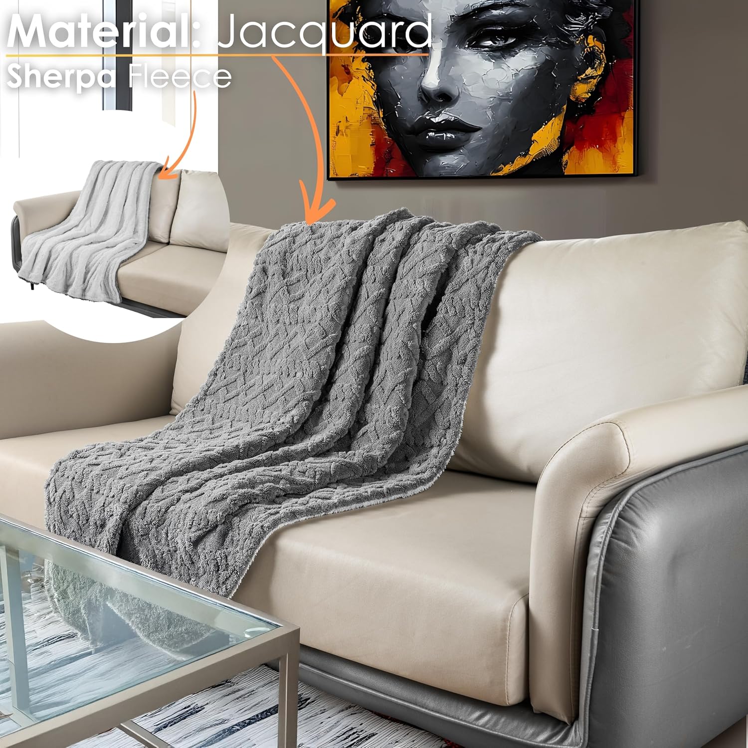 Detalle 1 de Steinborg Heizdecke 180 x 130 cm mit 9 Stufen