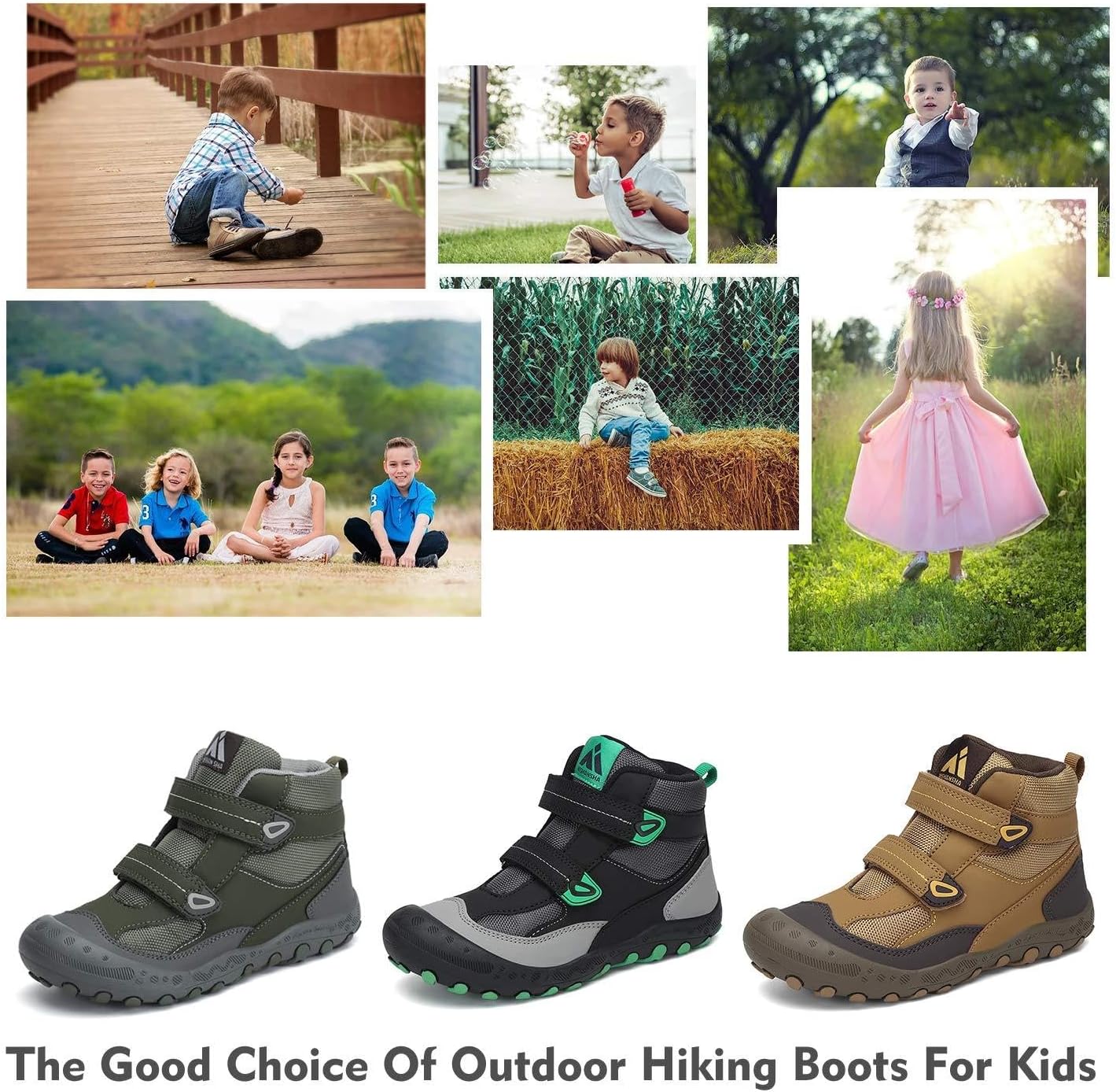 Thumbnail 6 de Mishansha Kinder Wanderschuhe – rutschfest, leicht, Gr. 24–38