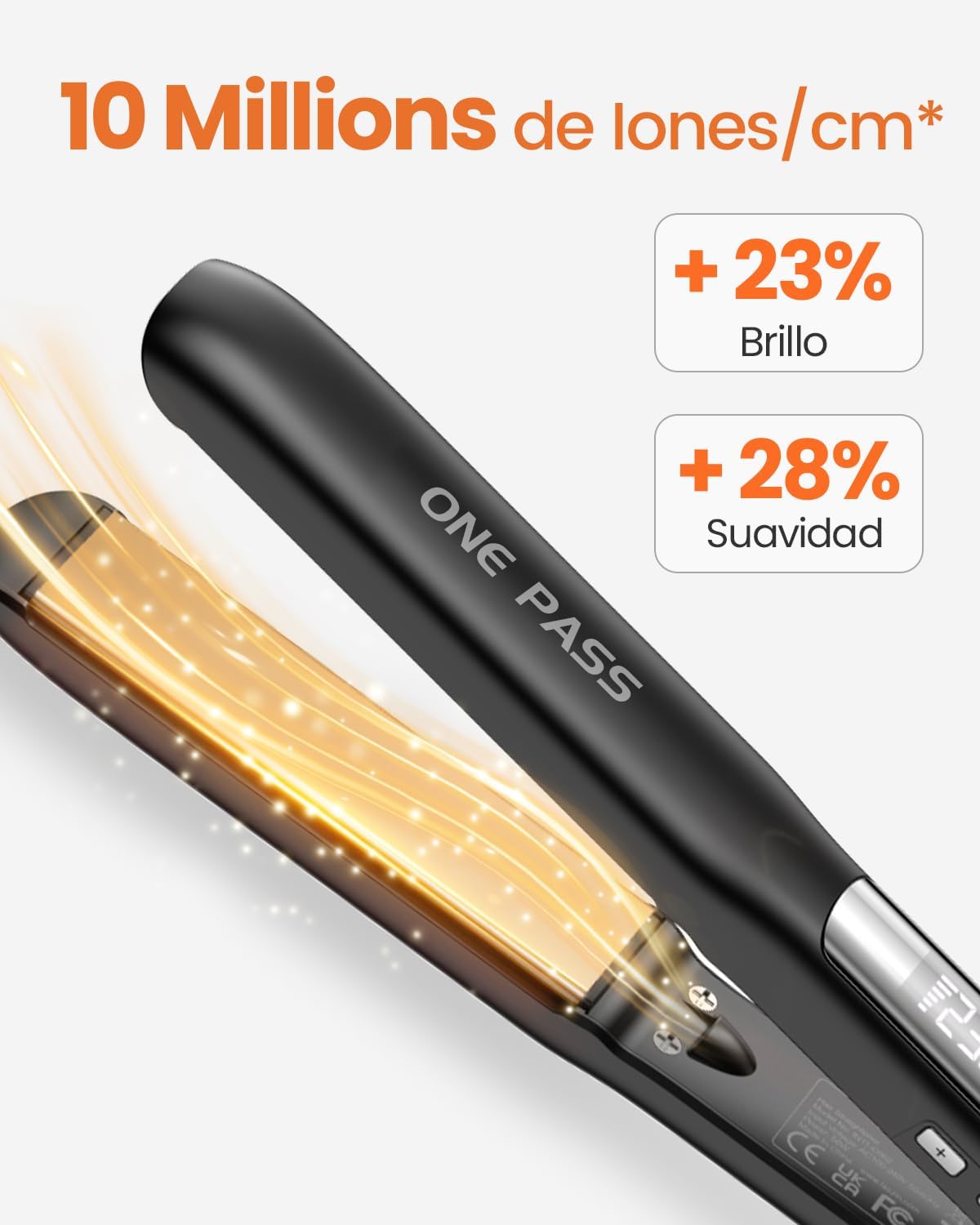 Thumbnail 3 de Faszin 2 en 1 Plancha de Pelo Titanio ✨ Calienta en 20s