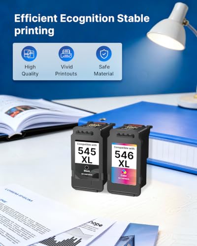 Thumbnail 3 de Washope 545/546 XL, lot de 2 cartouches compatibles Canon noir et couleur