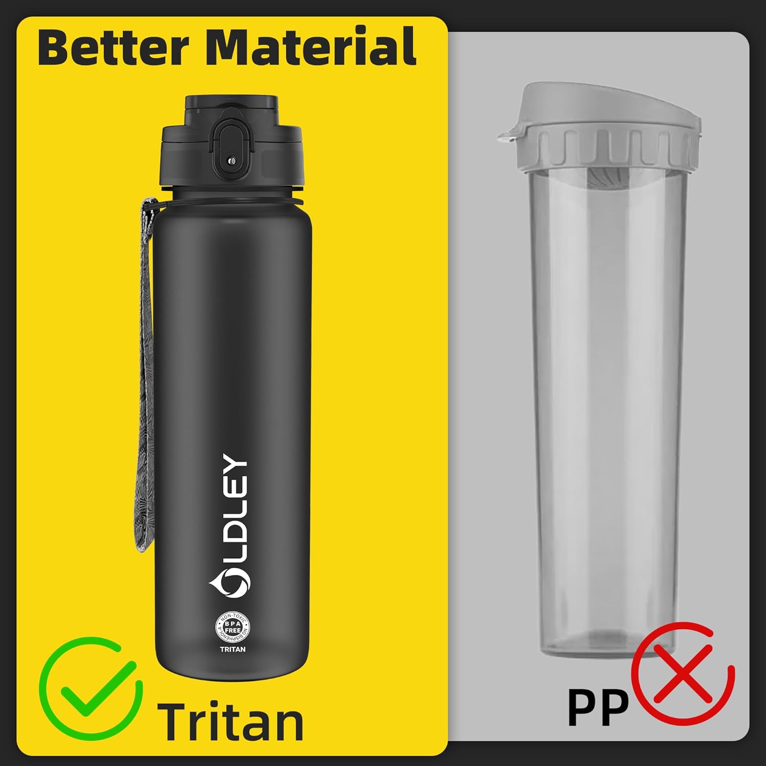 Thumbnail 2 de OLDLEY 1L sports water bottle, 1000ml