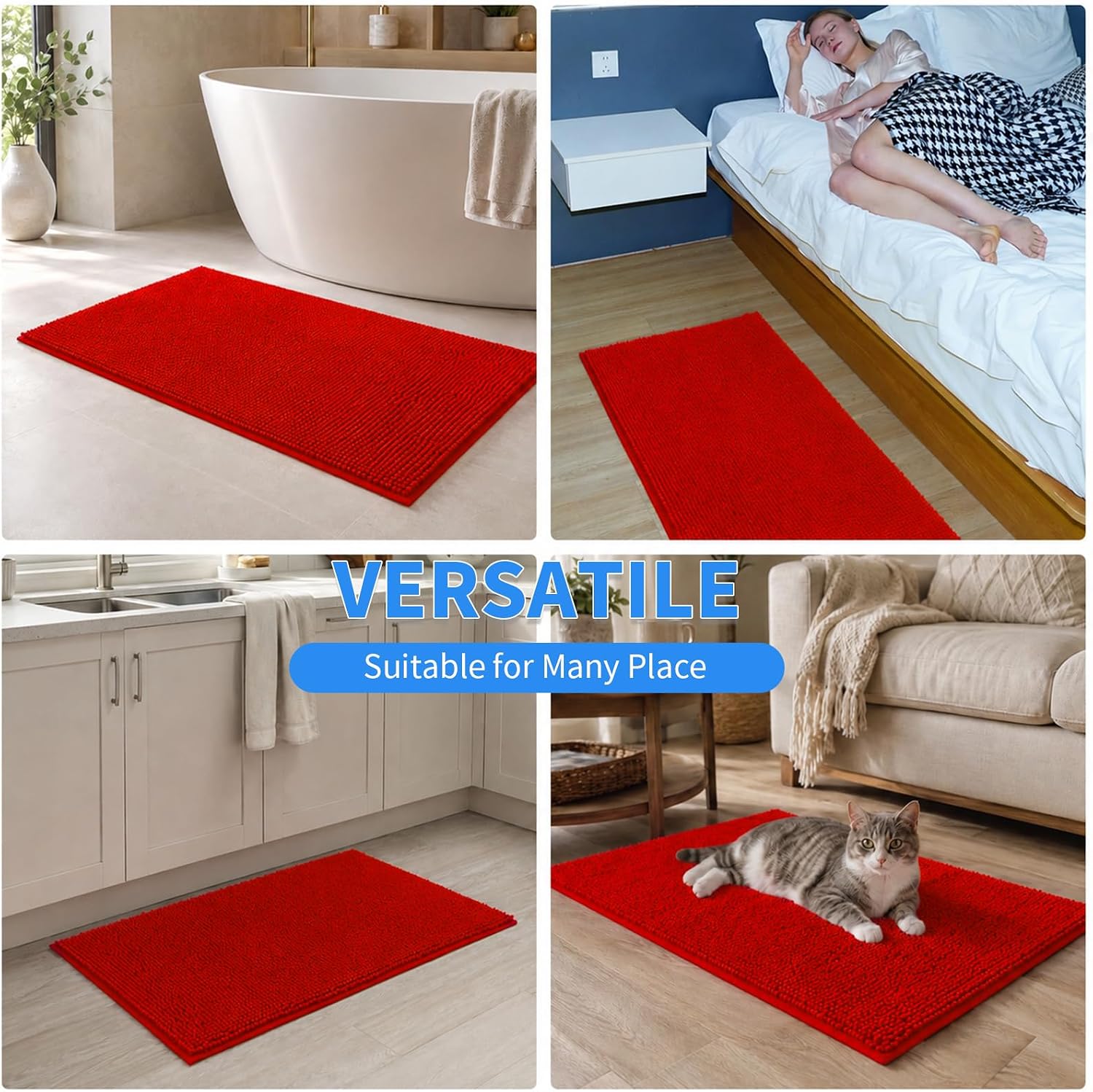 Thumbnail 6 de Avrilo Bathroom Rug 47" x 24