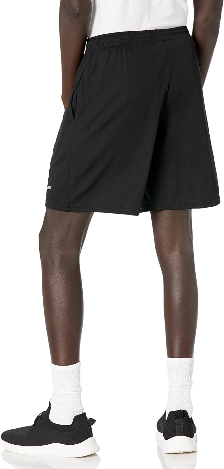 Thumbnail 1 de Amazon Essentials Men's Athletic Basketball Gym Shorts, Performance Tech Loose-Fit (Pack of 2)