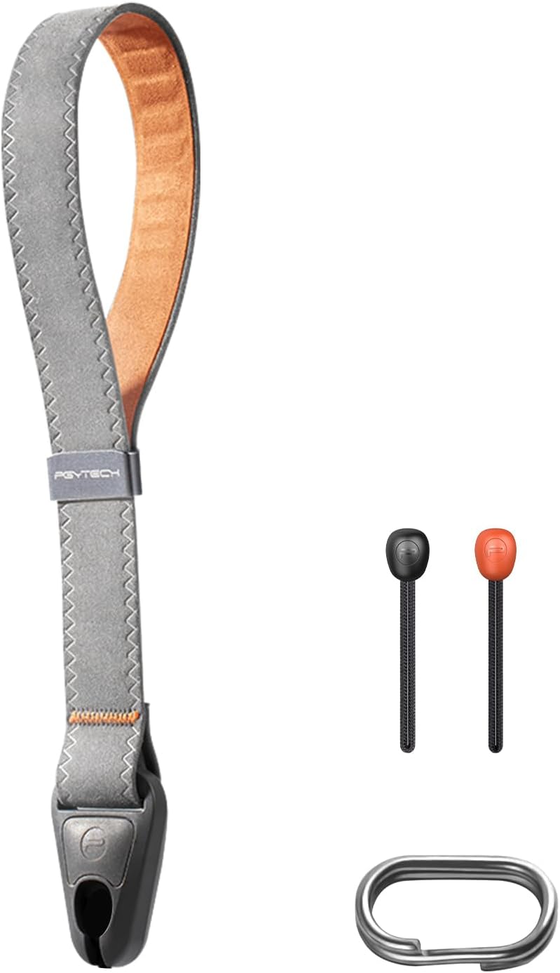 Thumbnail 6 de PGYTECH Cinghia da Polso per Fotocamera – Cinghie regolabili a sgancio rapido (Marrone Terra) per DSLR/SLR/Sony/Nikon/Fuji/Canon