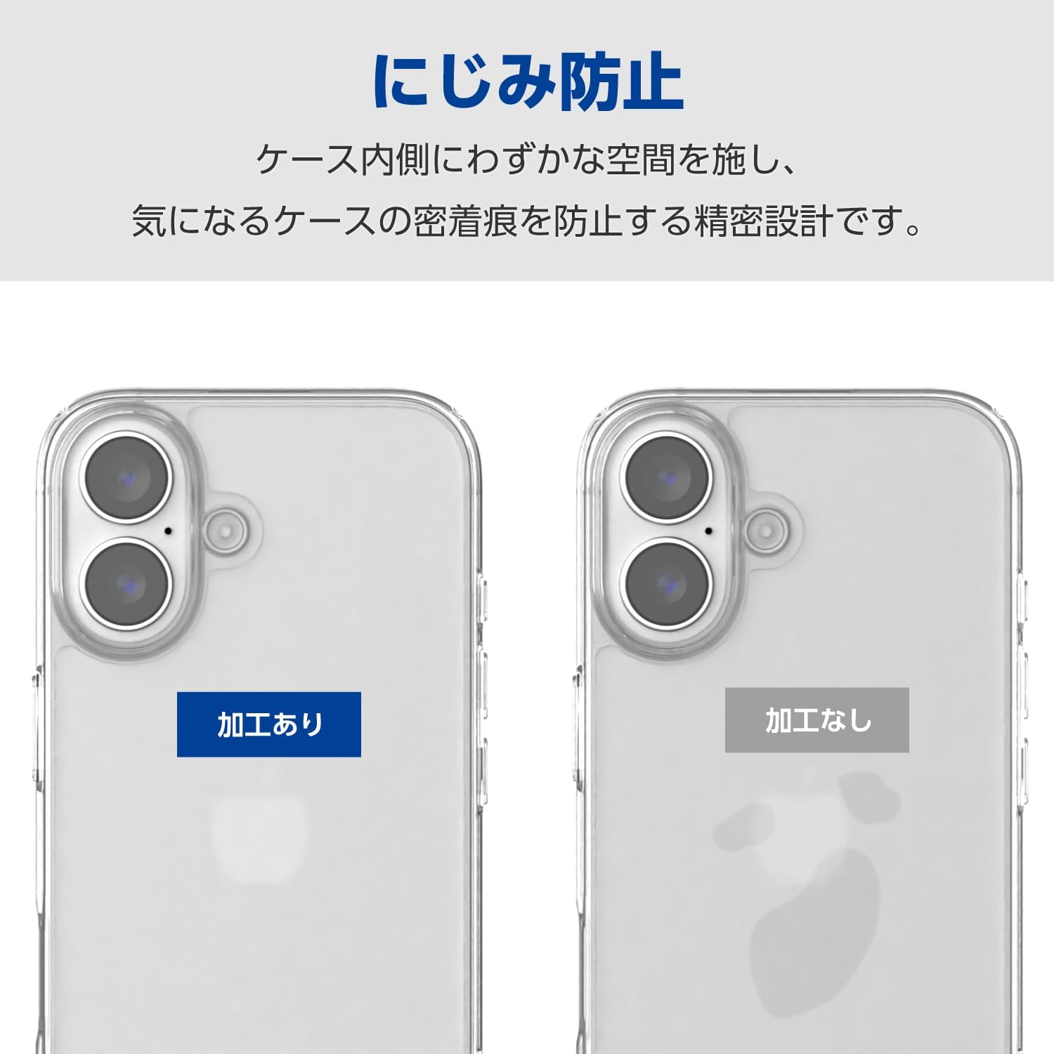 Detalle 2 de エレコム PMWP251HVCK3CR Google Pixel 9a用クリアケース 四角エアークッション・黄変しにくいTPU