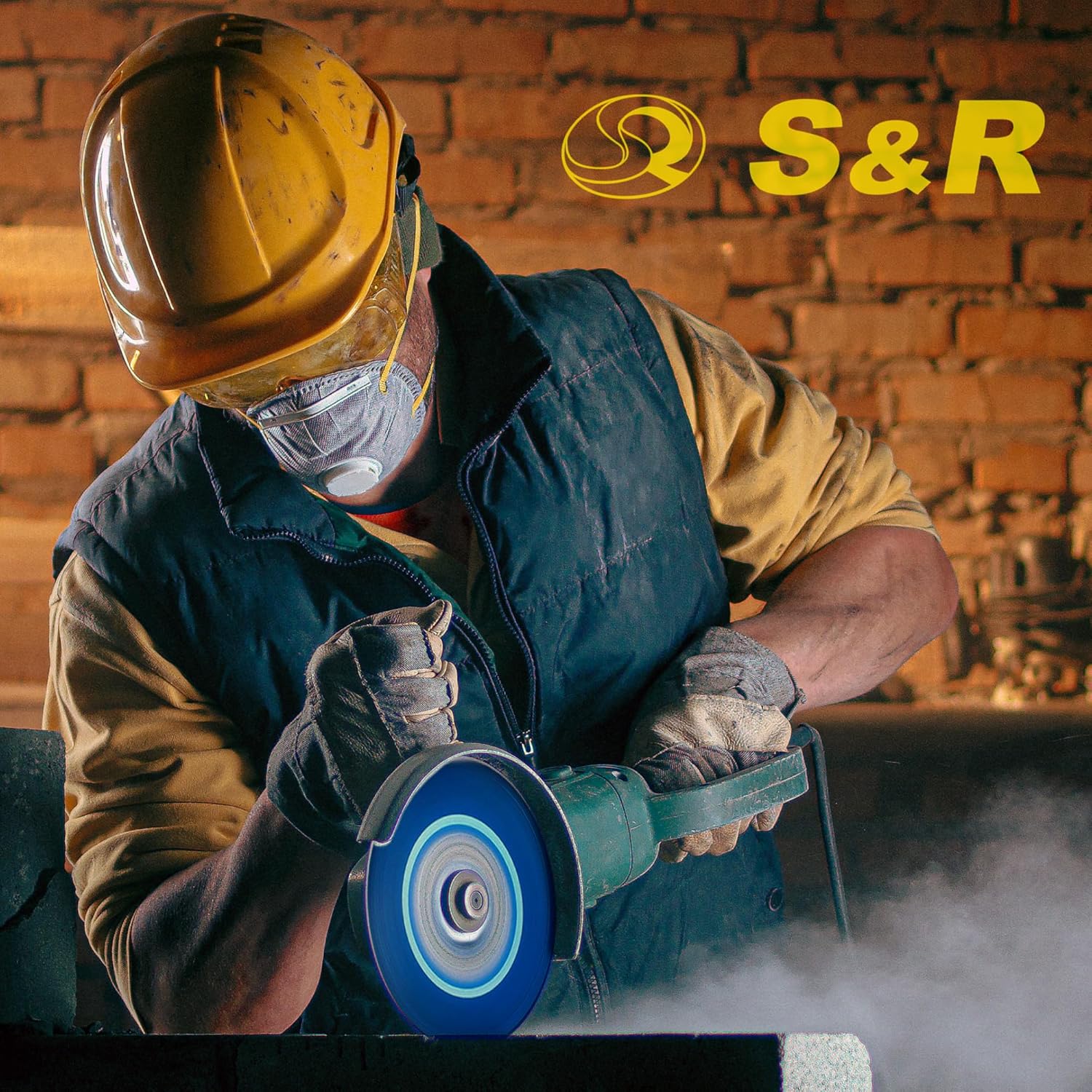 Thumbnail 6 de Disco Diamantato S&R 125 mm per Cemento Armato, Granito e Mattoni – Turbo Professionale