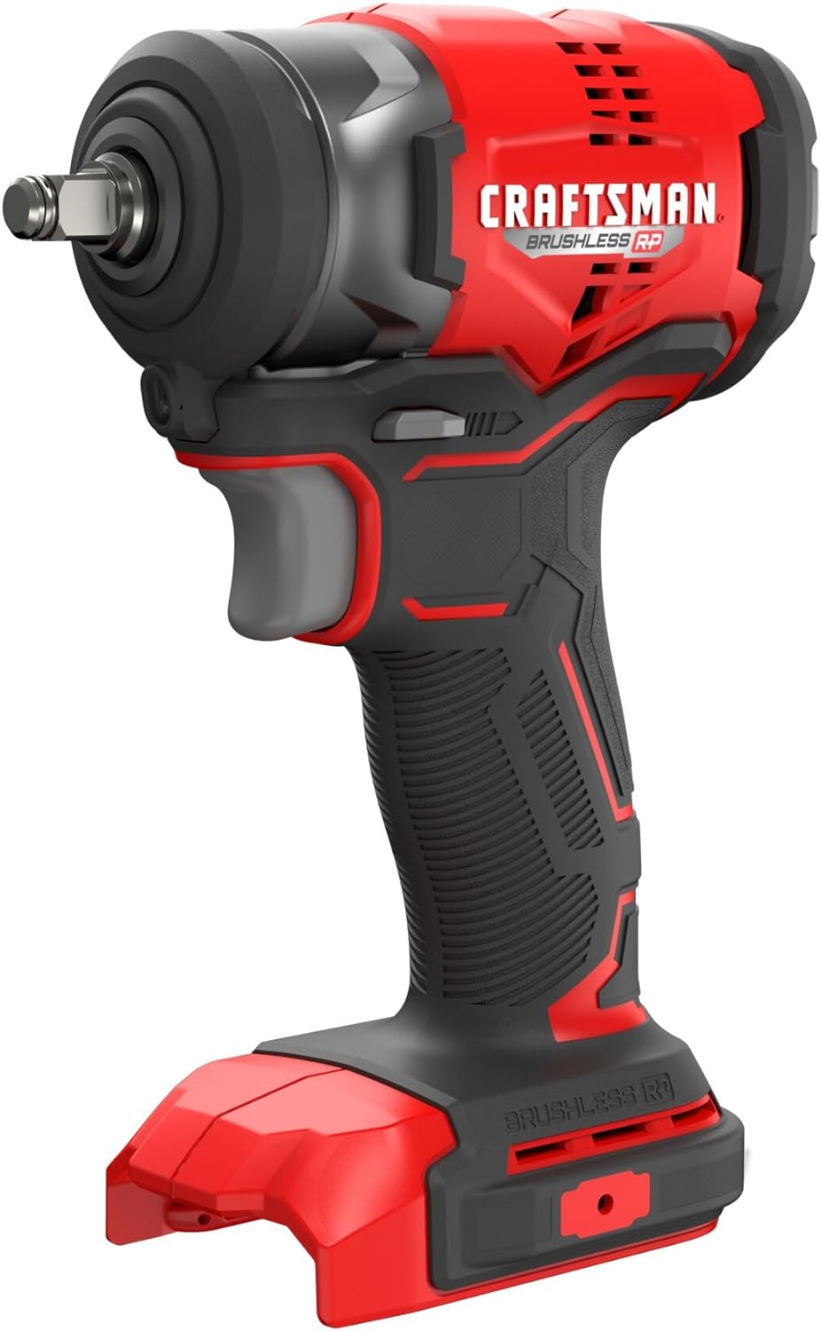 Detalle de CRAFTSMAN V20 RP Cordless Impact Wrench, 3/8 in Drive — Bare Tool Only (CMCF911B)