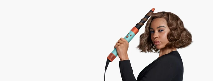 Thumbnail 14 de Dyson Airwrap i.d. Curly + Coily Samtrot/Gold – Lockenkomfort per App-Steuerung