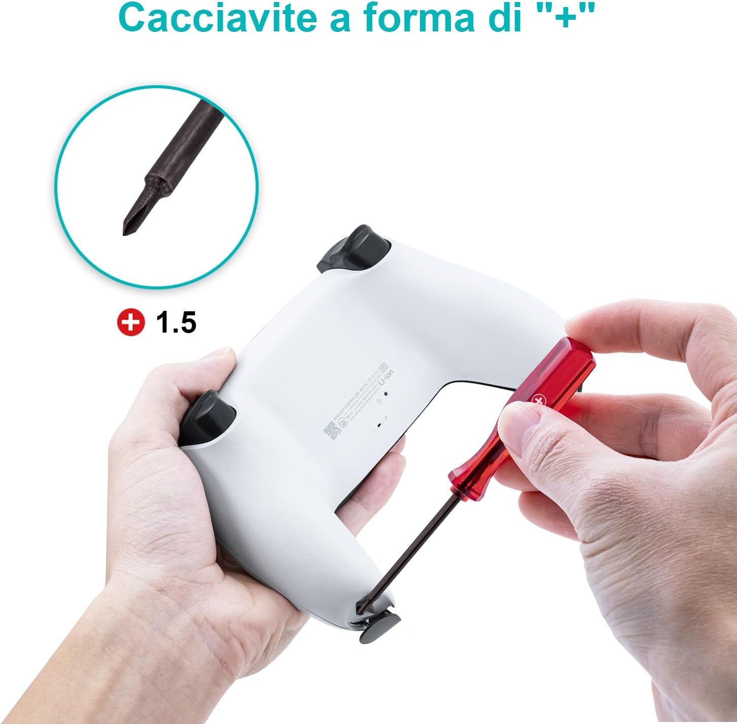 Detalle de Mcbazel 2.3K Potenziometro Trimmer per PS5 DualSense