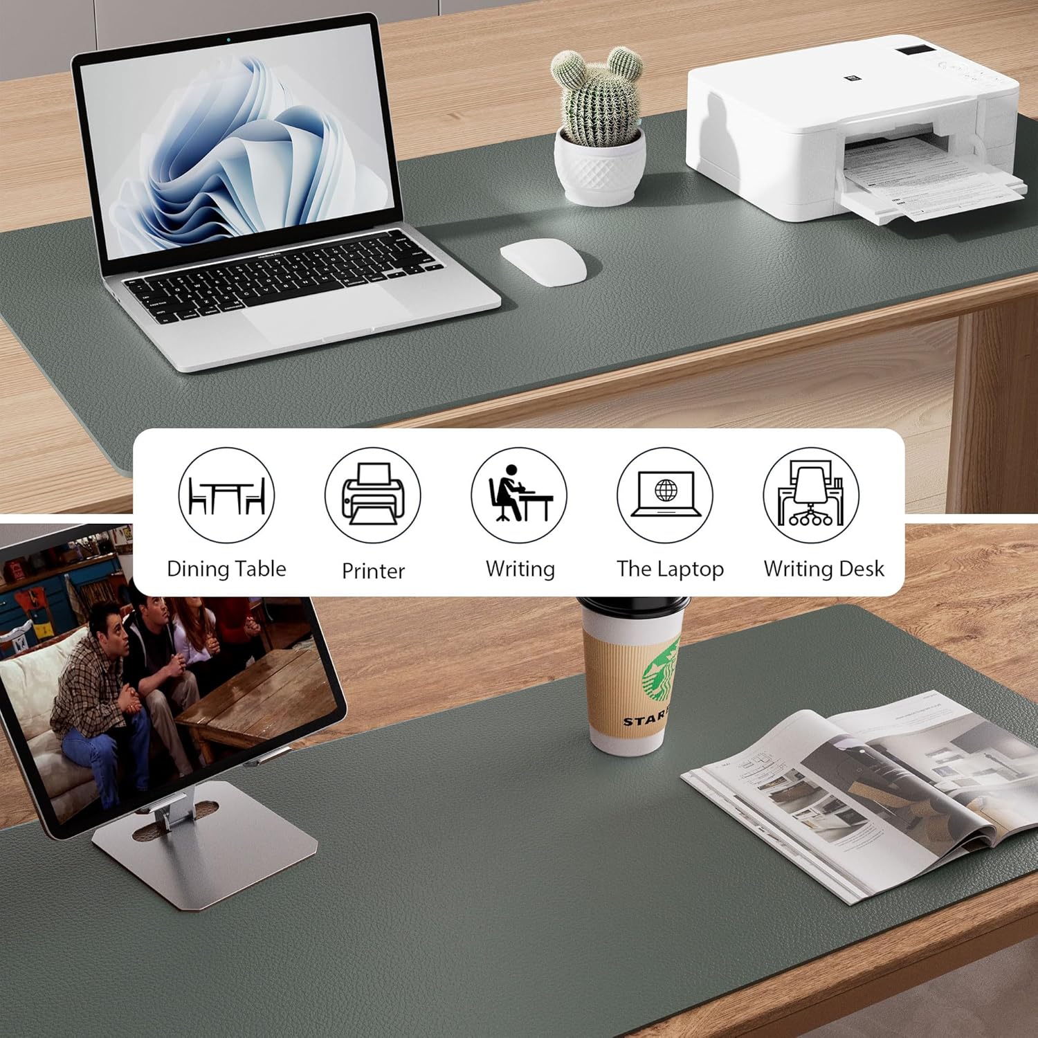 Thumbnail 6 de Aothia Schreibtischunterlage 80×40 cm 💻