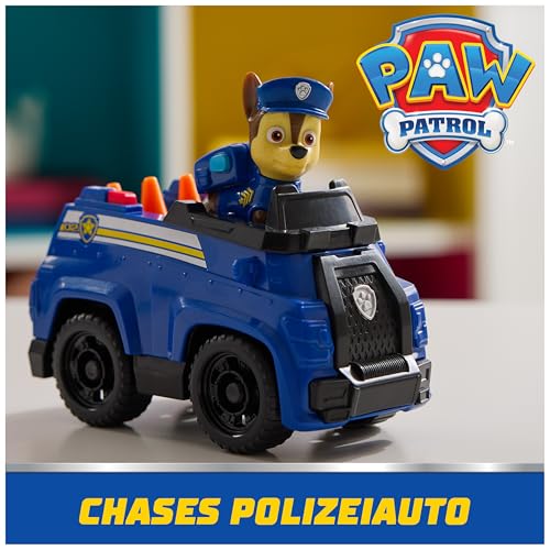 Detalle 2 de PAW Patrol Chase-Figur mit Polizei-Fahrzeug – ab 3 Jahren