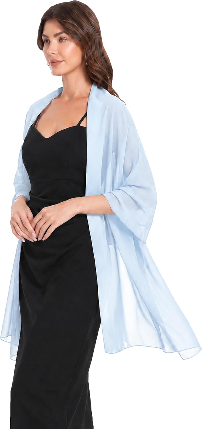 Thumbnail 2 de Chiffon Shawl, 79-Inch Length