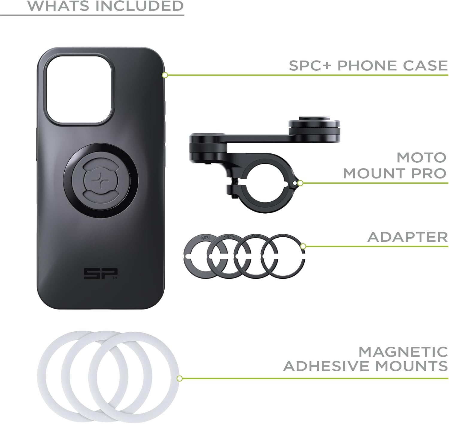 Thumbnail 1 de SP CONNECT SPC+ support moto pour S23+