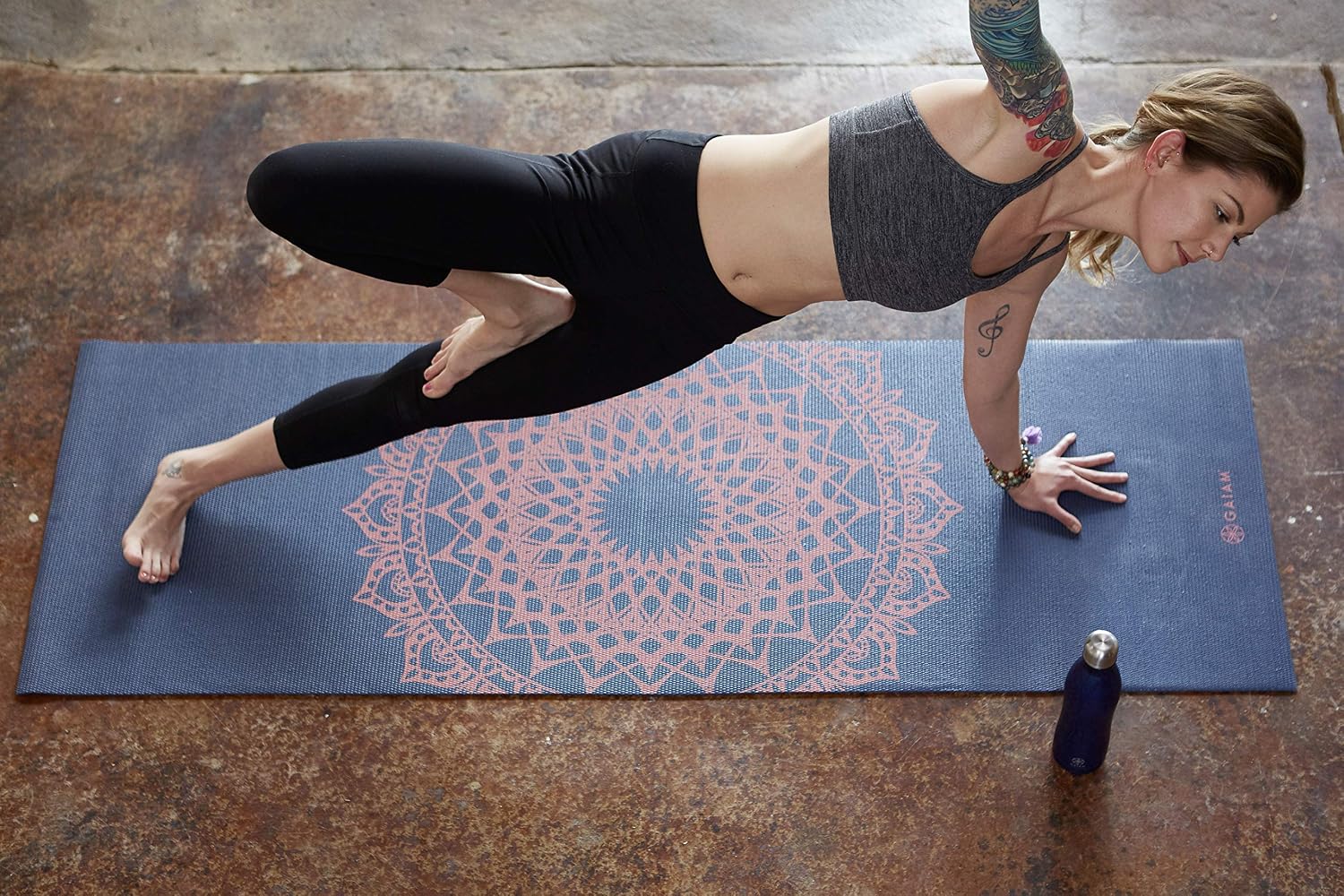 Thumbnail 5 de Gaiam Print Yoga Mat for Yoga & Pilates ๐งโ
