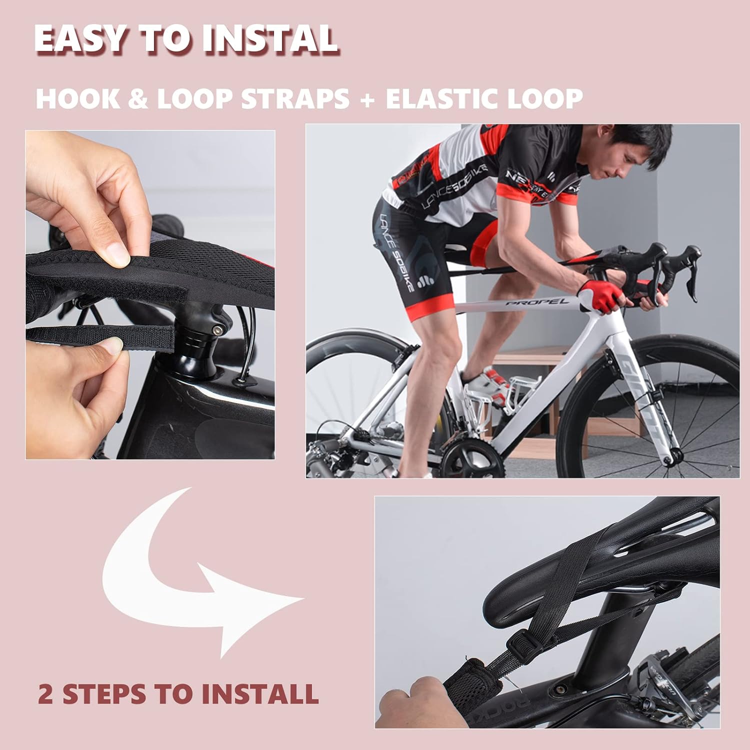 Thumbnail 6 de ROCKBROS Protezione anti‑sudore per telaio bici con custodia