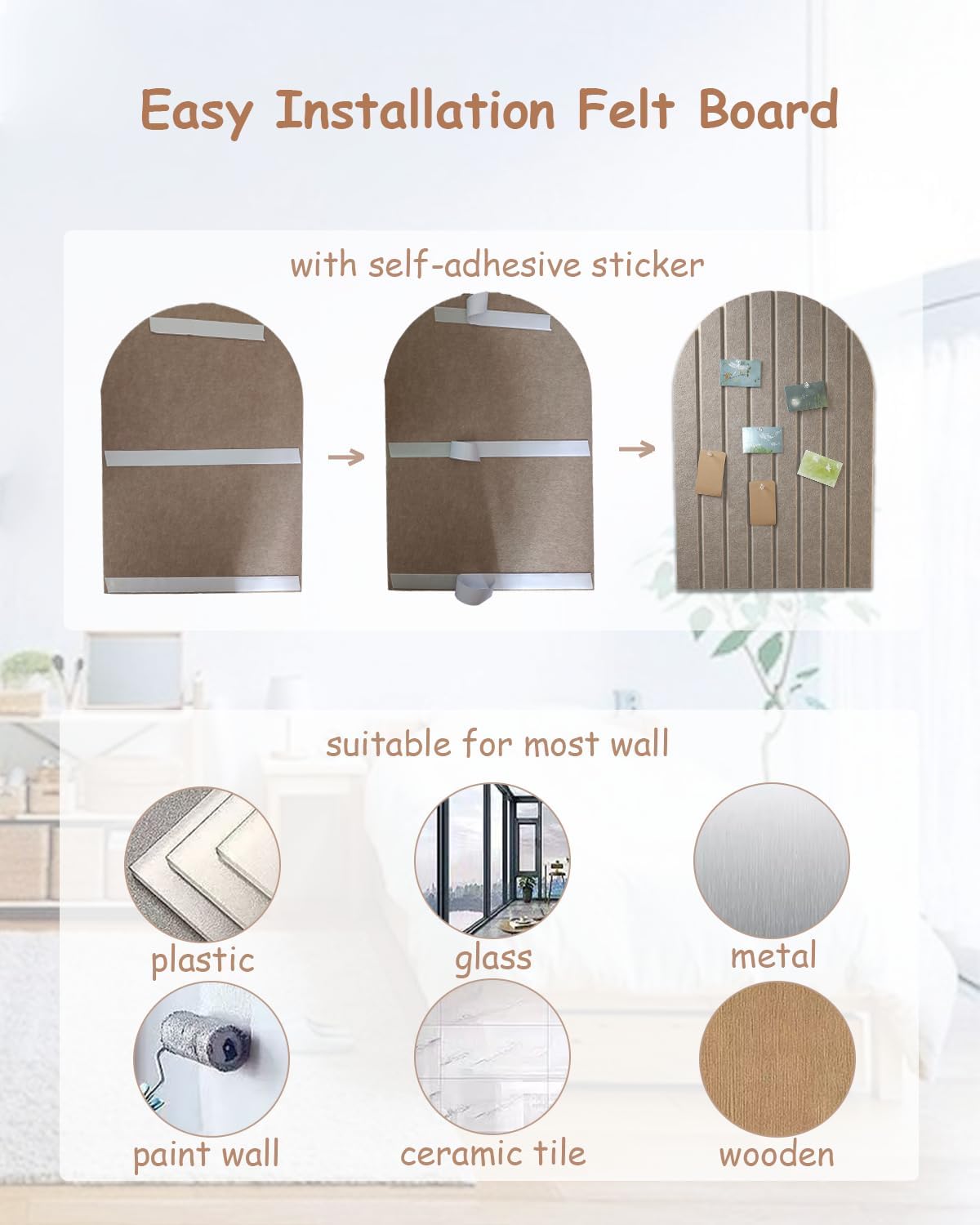 Thumbnail 4 de Kork Pinnwand 60×40 cm faltbar 📌