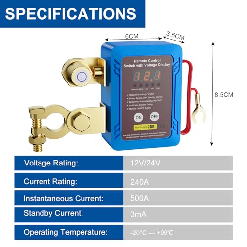 Thumbnail 7 de Accwork Coupe Circuit 12V 240A ⚡