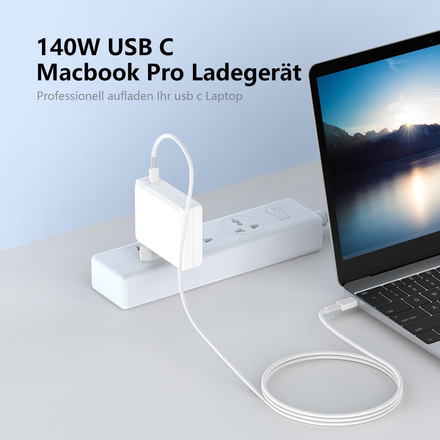Detalle 2 de VUOHOEG 140W USB‑C Netzteil MacBook Pro