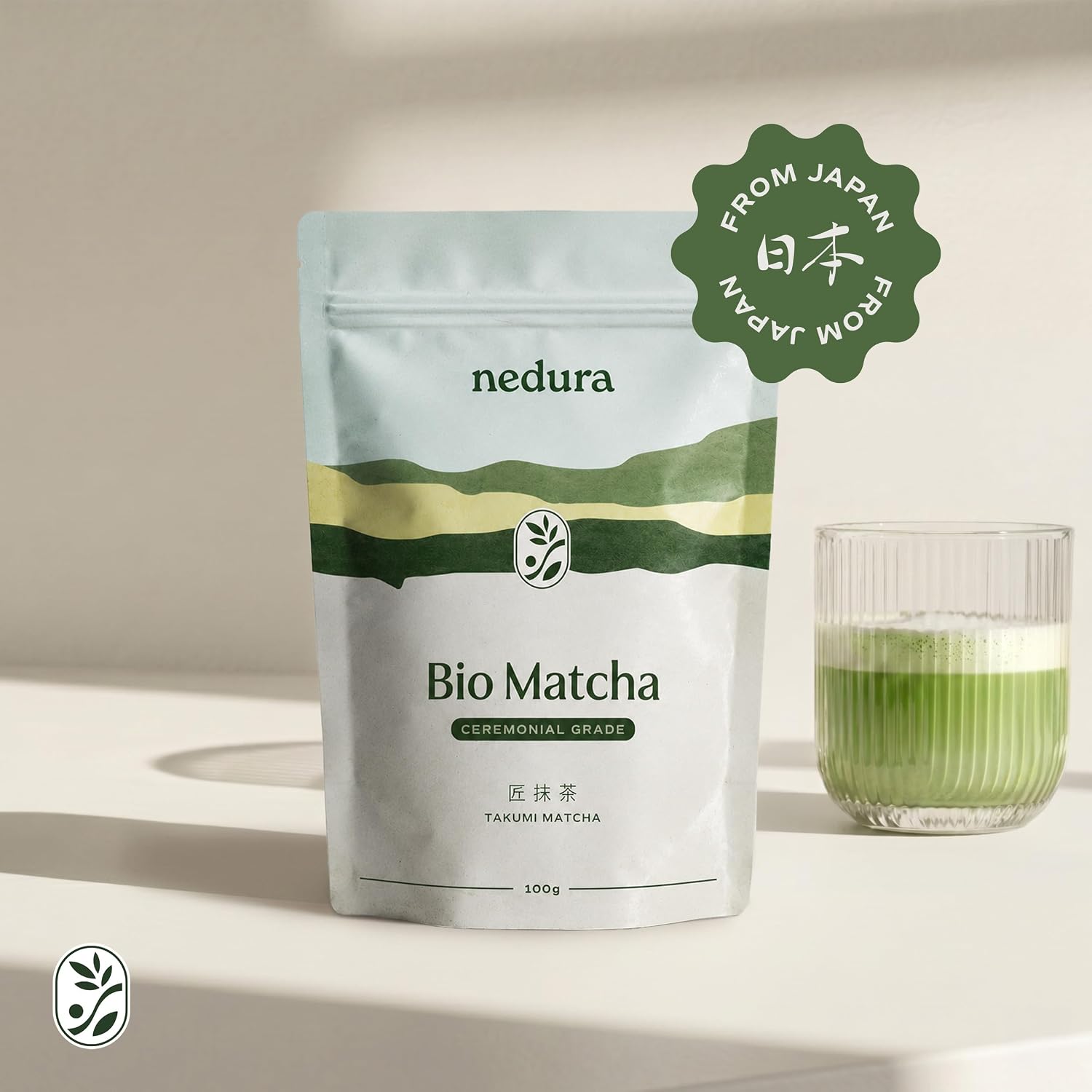 Thumbnail 6 de nedura BIO Matcha ceremonial grade – Original japanisches Bio-Matcha-Pulver, 100 g