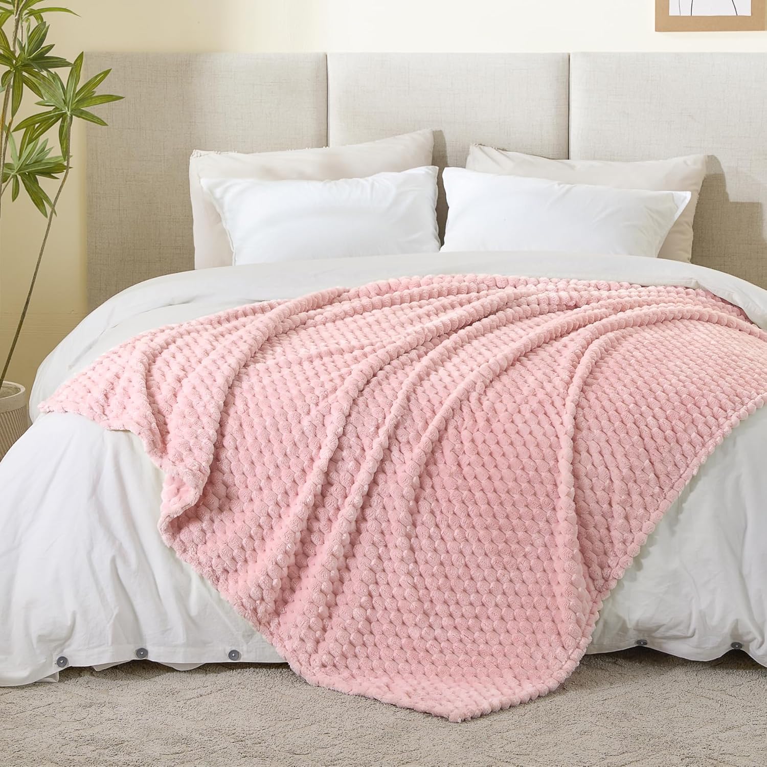 Thumbnail 4 de BEDELITE Valentine Day Fleece blanket 50x60