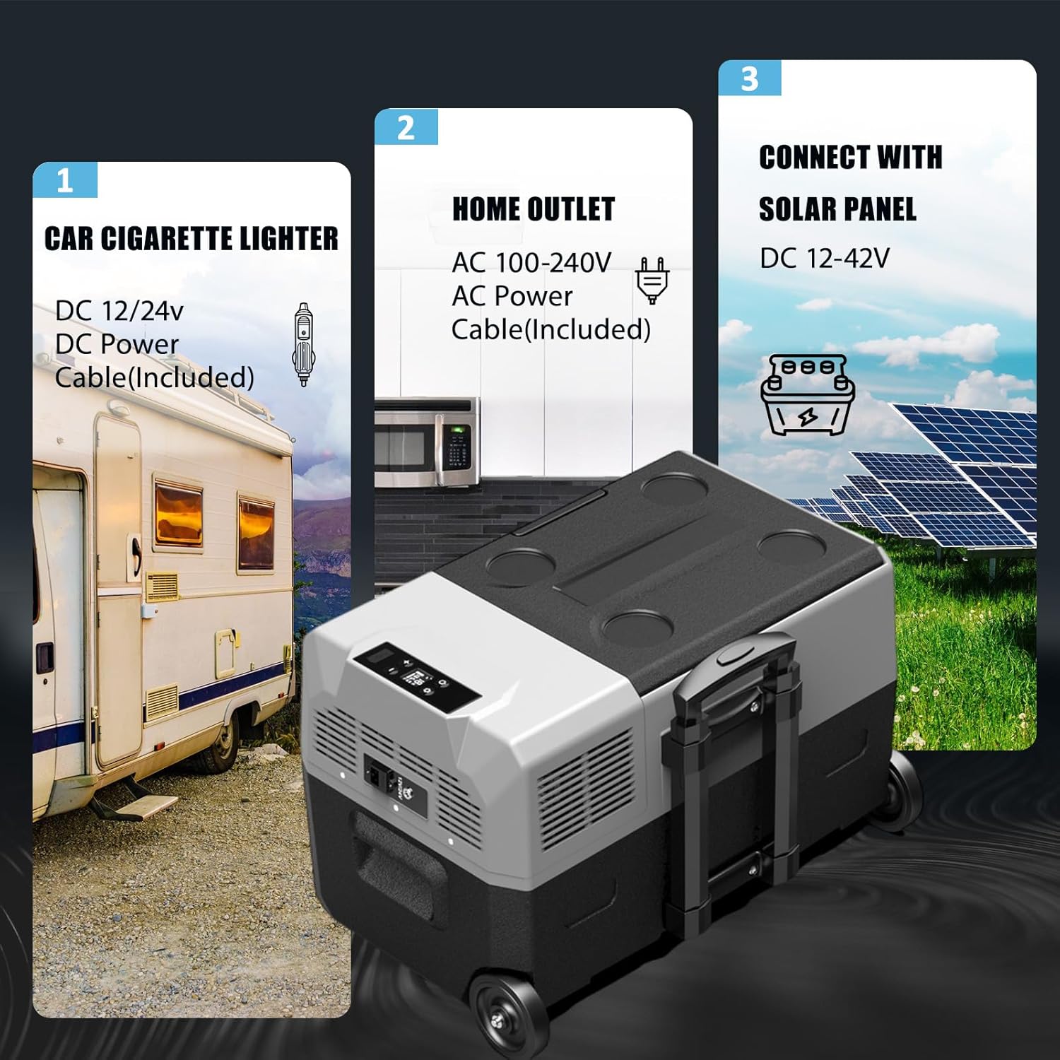 Thumbnail 4 de Alpicool ECX30 30L portable compressor fridge for camping