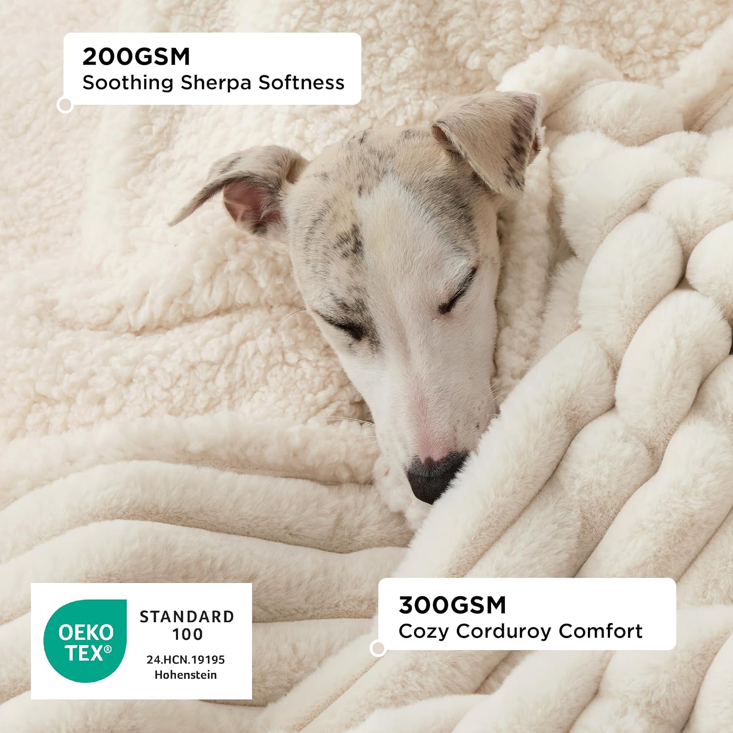 Detalle de Bedsure Waterproof Dog Blanket 50x60