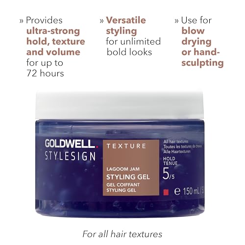 Detalle 2 de Goldwell StyleSign Lagoom Jam Styling Gel 150 ml – Feuchtigkeit, Glanz und texturierte Styles