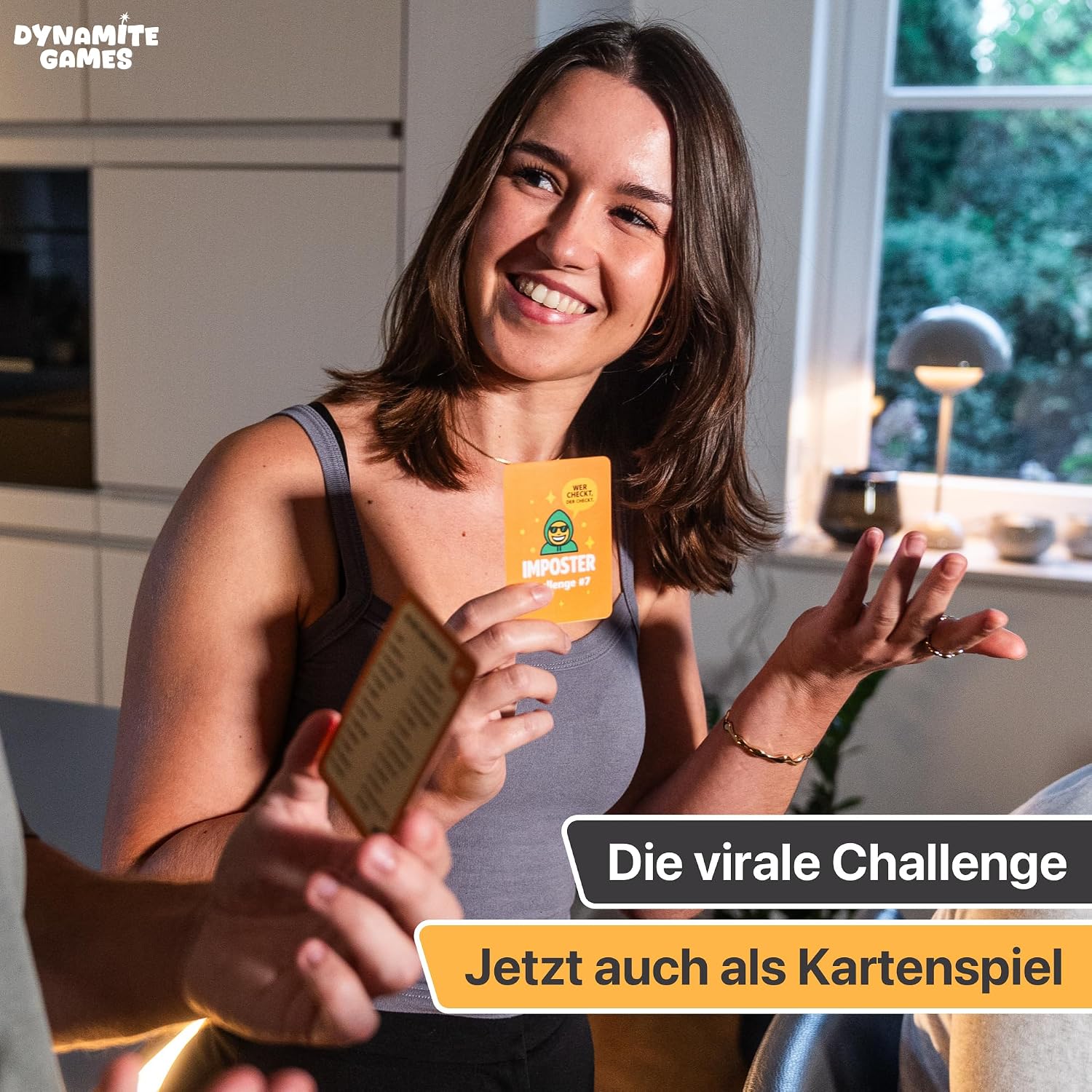 Detalle de Imposter – Wer ist der Hochstapler? | +550 Aufgaben – Virales Partyspiel zum Bluffen, Raten & Lachen