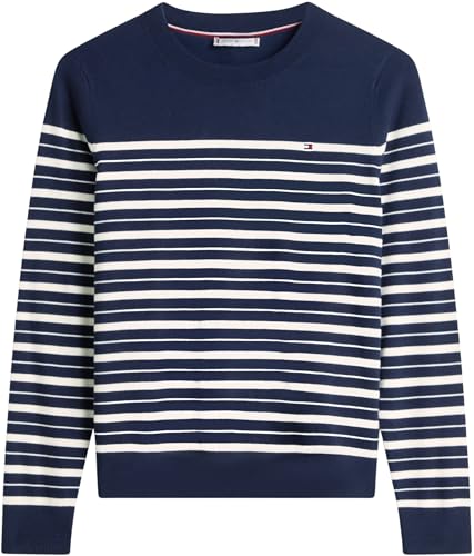 Thumbnail 4 de Tommy Hilfiger Co Jersey Stitch C-nk LS Swt Ww0ww44984 Suéter XXL para mujer