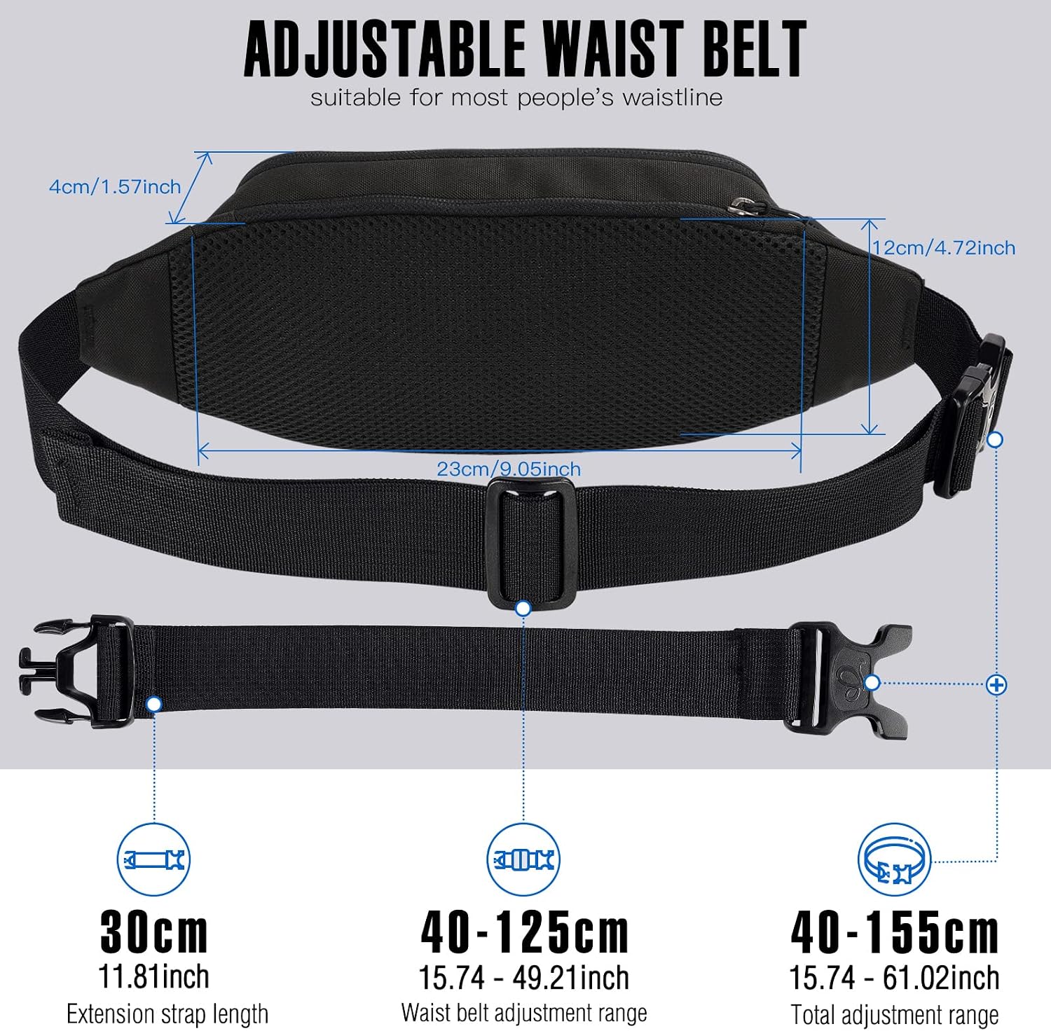 Thumbnail 2 de Waterfly Bumbags Waist Fanny Pack for Running
