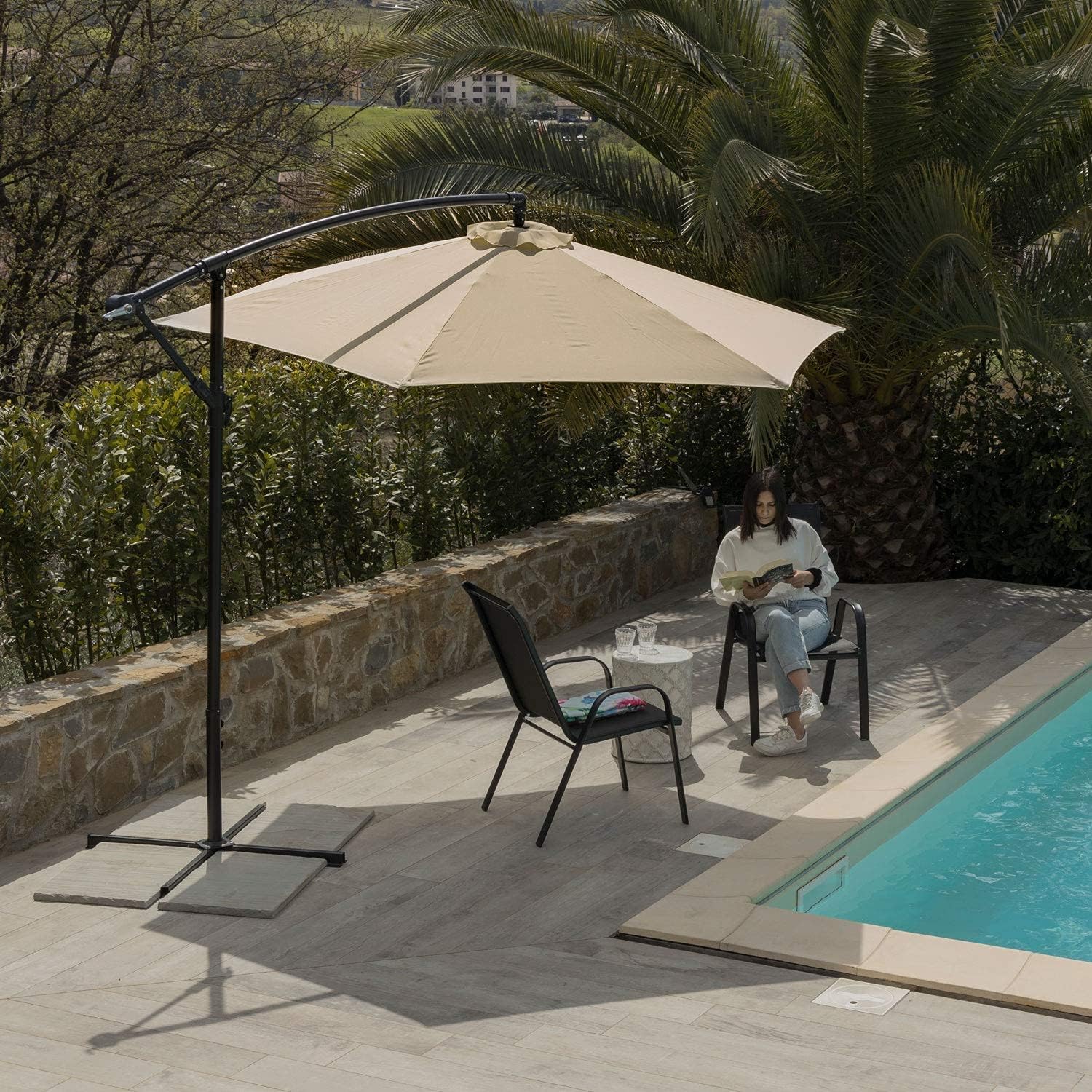 Thumbnail 3 de Baroni Home Ombrellone Parasole da Giardino 48 mm