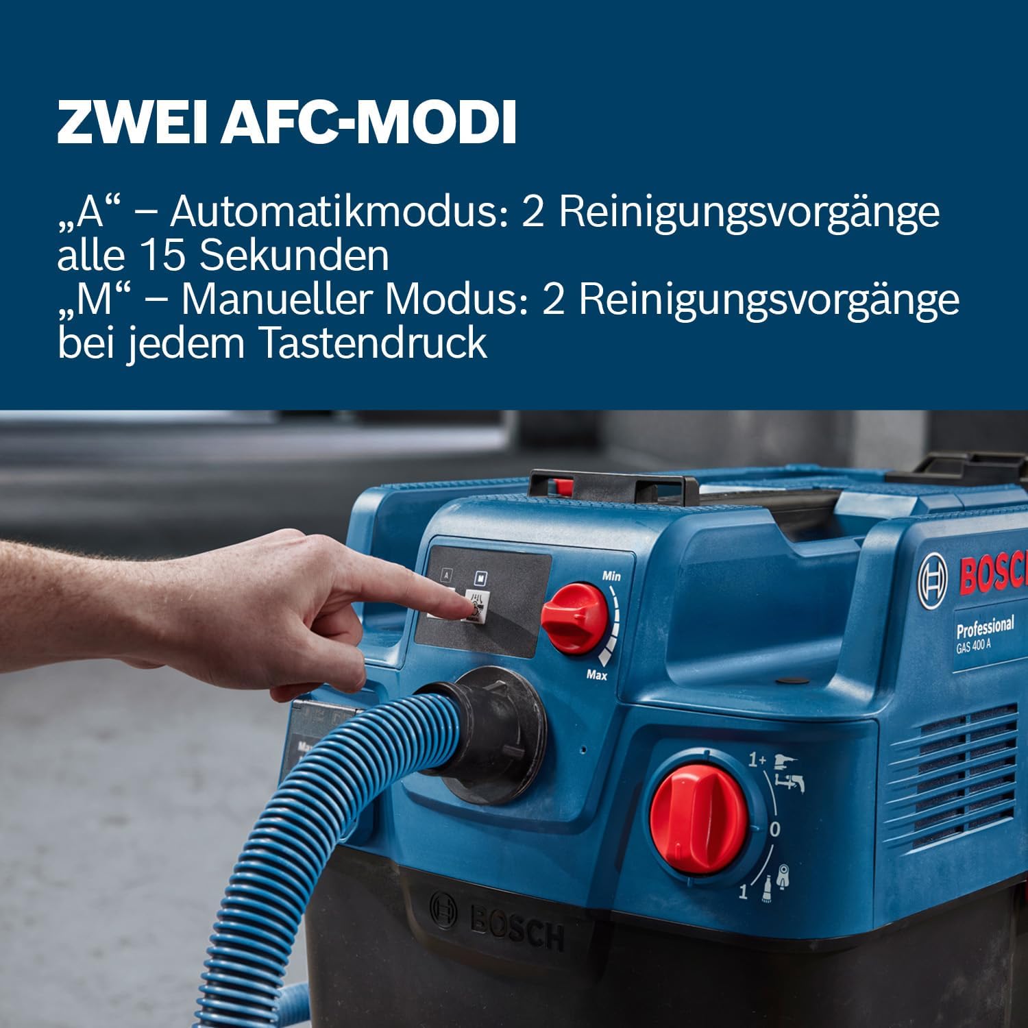Detalle 2 de Bosch GAS 400 A Allessauger 1.200 W