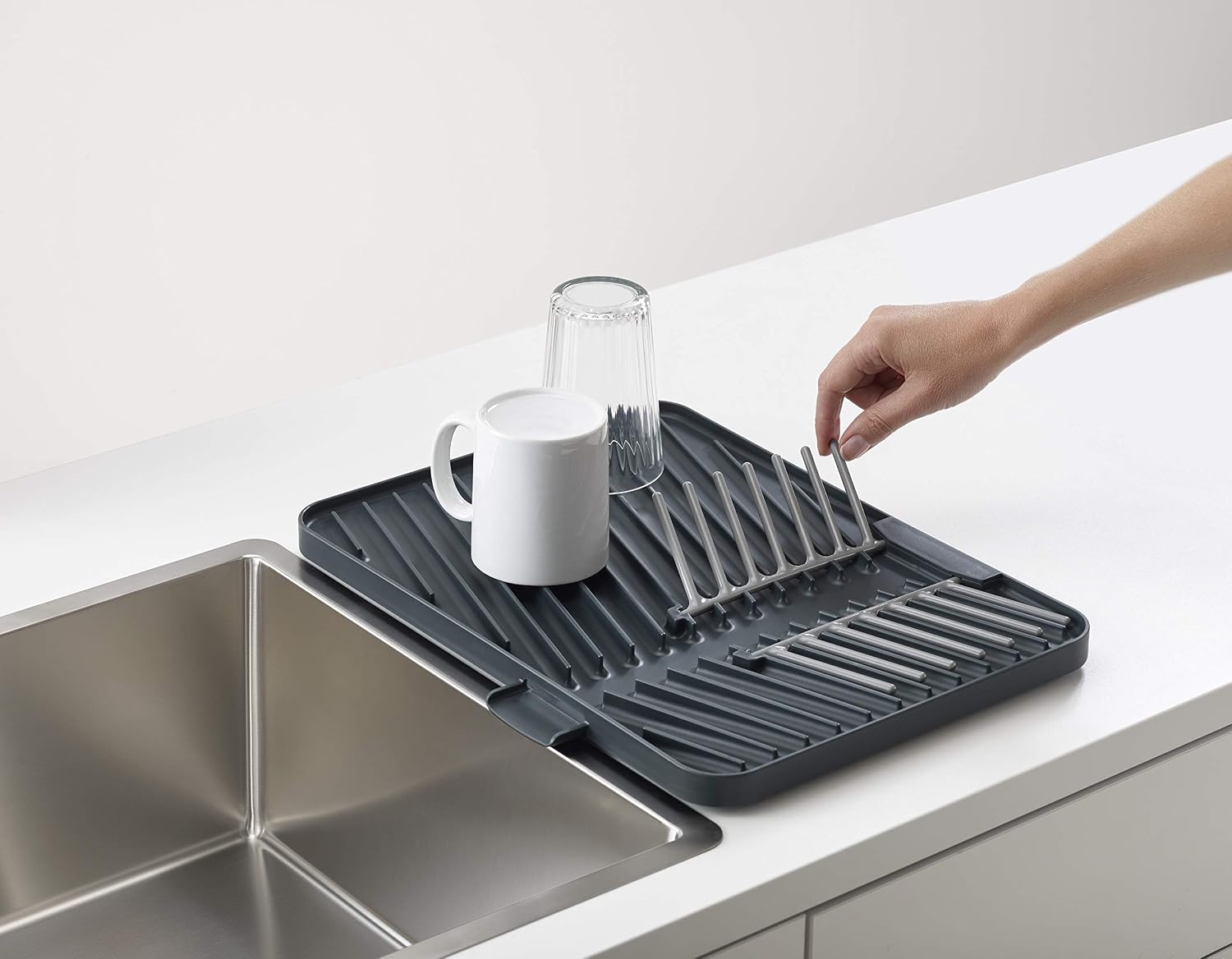 Thumbnail 4 de Joseph Joseph Flip-up Adjustable Draining Board
