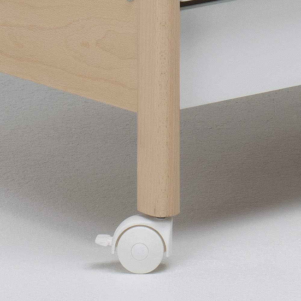 Detalle 2 de Foppapedretti 4 Ruote Nylon ricambio lettino
