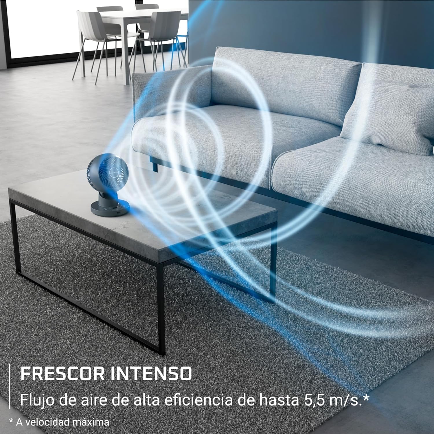 Thumbnail 2 de Rowenta Turbo Swift Compact Ventilador de Mesa 🌬️ QV2540F0
