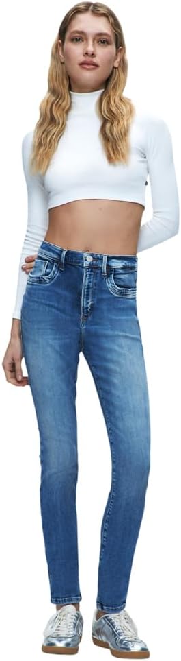 Detalle 2 de LTB Jeans Femme – Coupe haute et skinny, confort stretch, polyvalent pour quotidien et soirée
