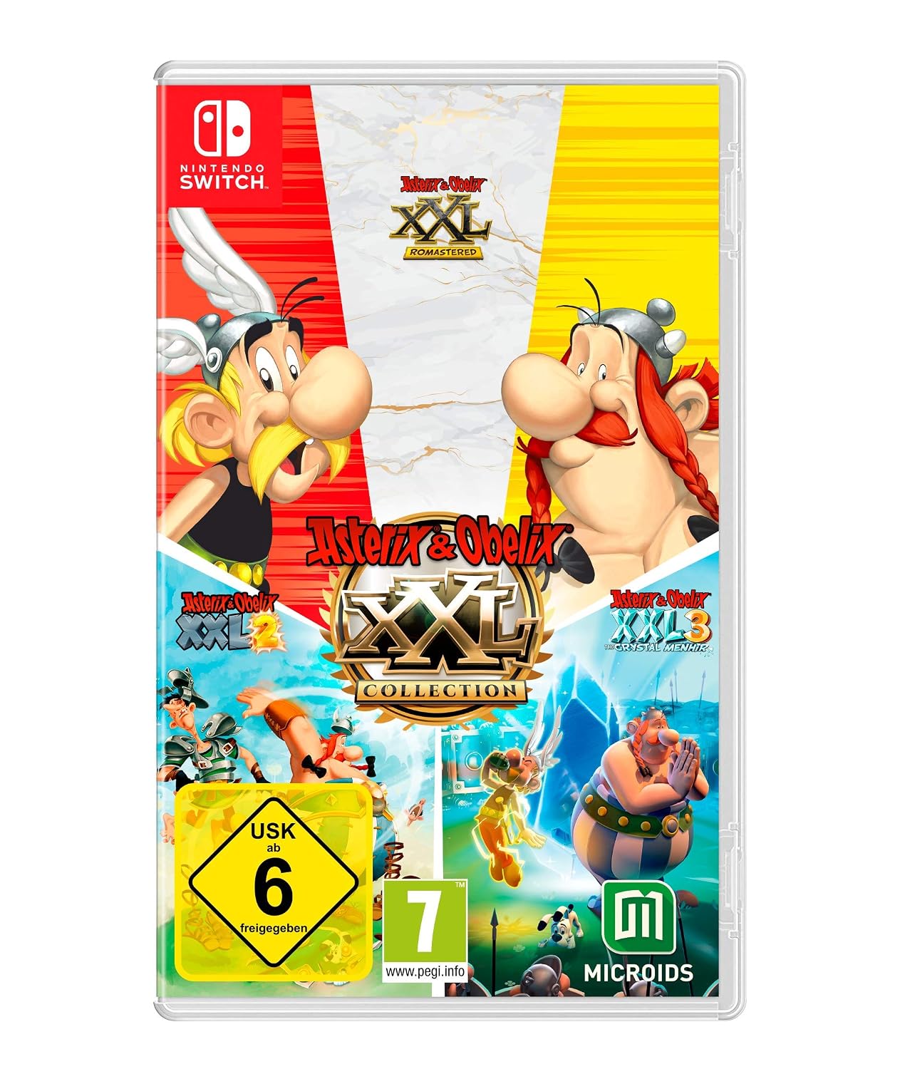 Detalle de Asterix & Obelix XXL: Collection für Nintendo Switch – MICROÏDS