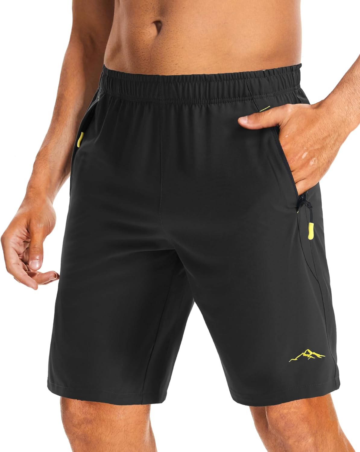 Detalle de Peakwell Men's Quick Dry Running Shorts