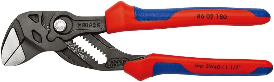 Thumbnail 2 de クニペックス KNIPEX 8602-180SB プライヤーレンチ コンフォートハンドル・平行アゴ