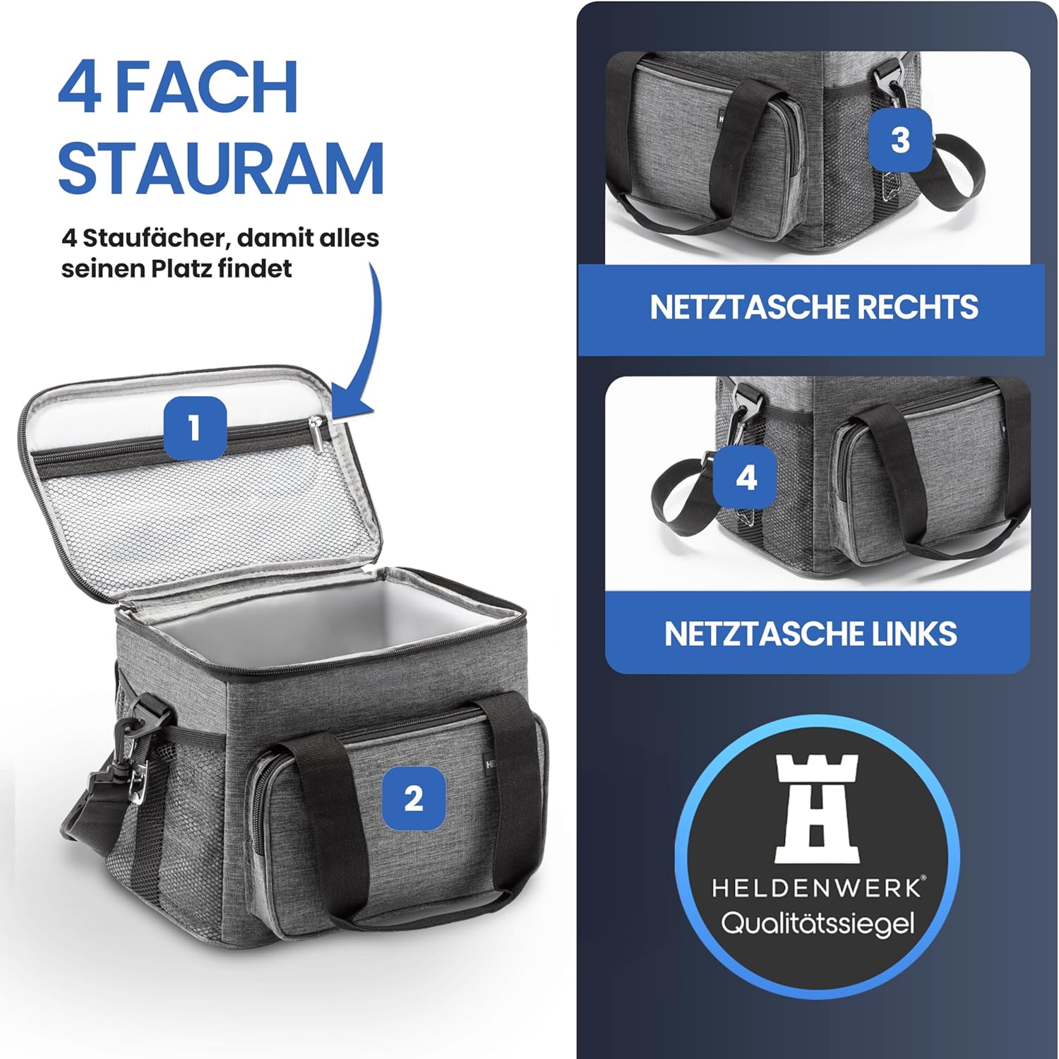 Detalle 2 de HELDENWERK Kühltasche 10L mit Thermo